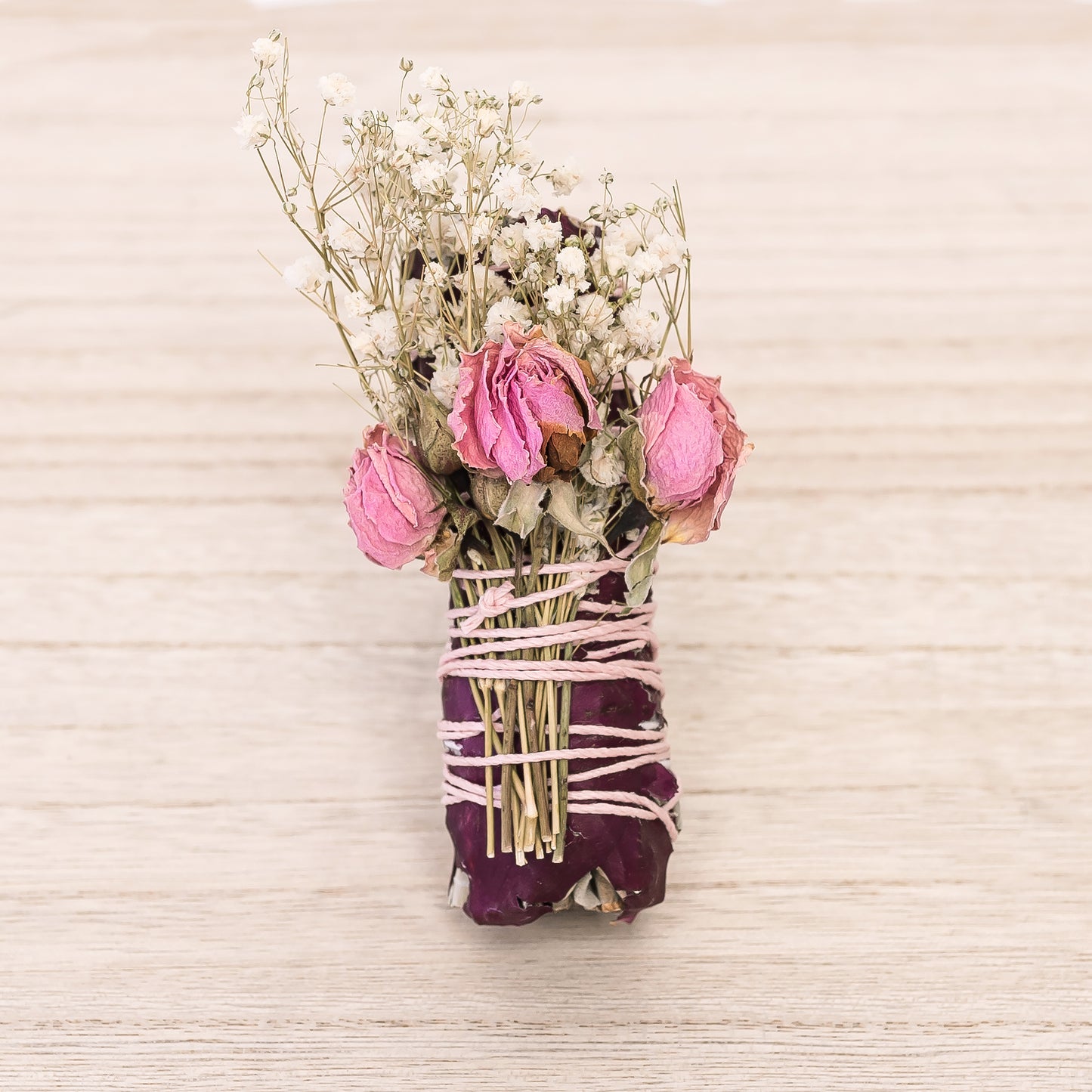 Floral 3 Mini Rose, Baby's Breath Sage Bundle