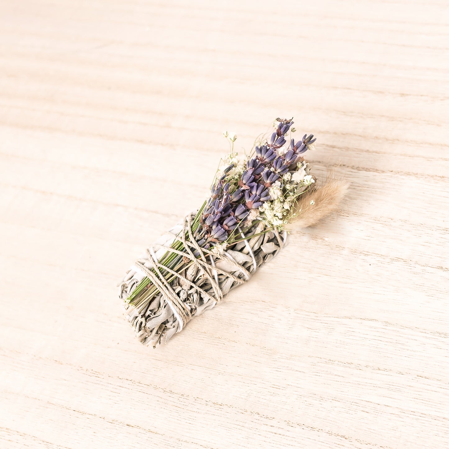 Lavender, Baby's Breath, and Bunny Tail Sage Bundle