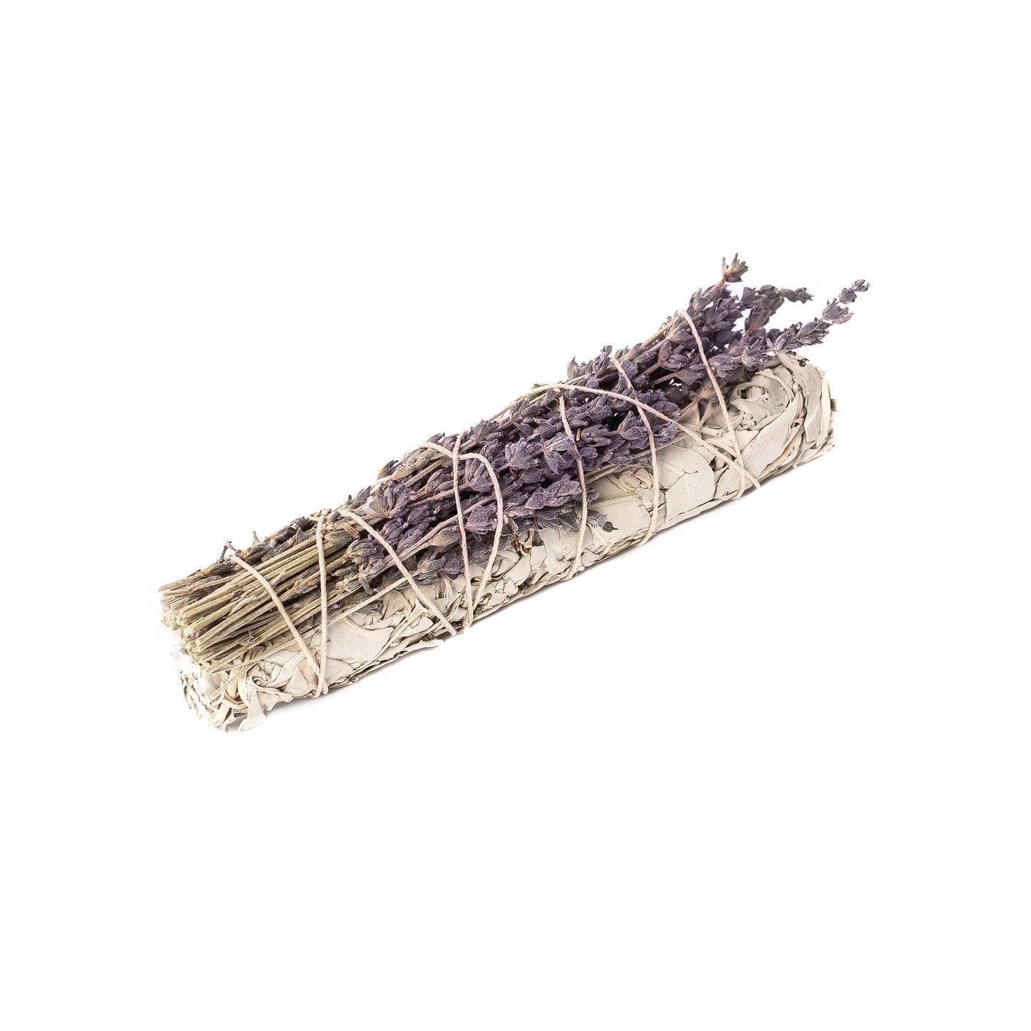 Lavender wrapped  8" Sage Floral Bundle