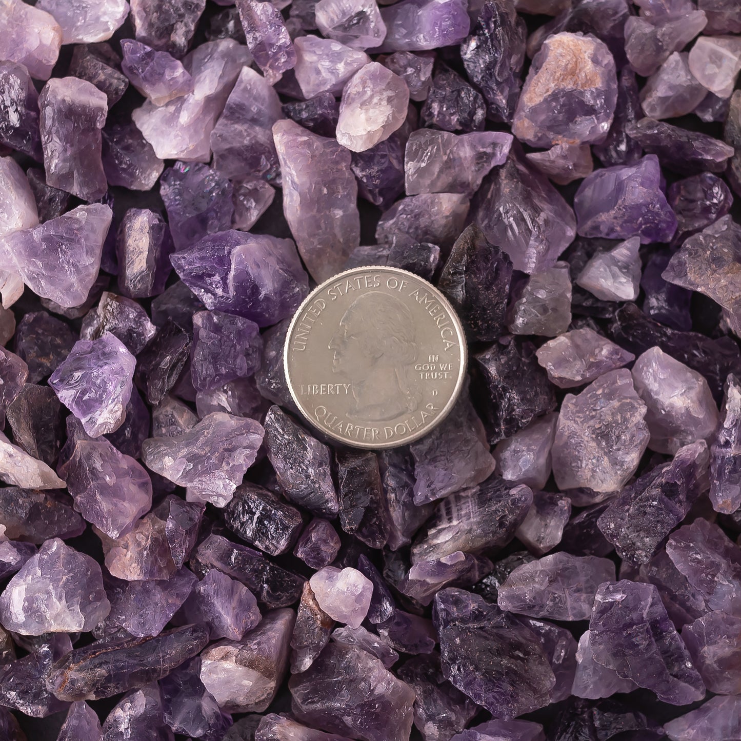 Rough Amethyst Crystal Small Chips - Amethyst Crystal Points