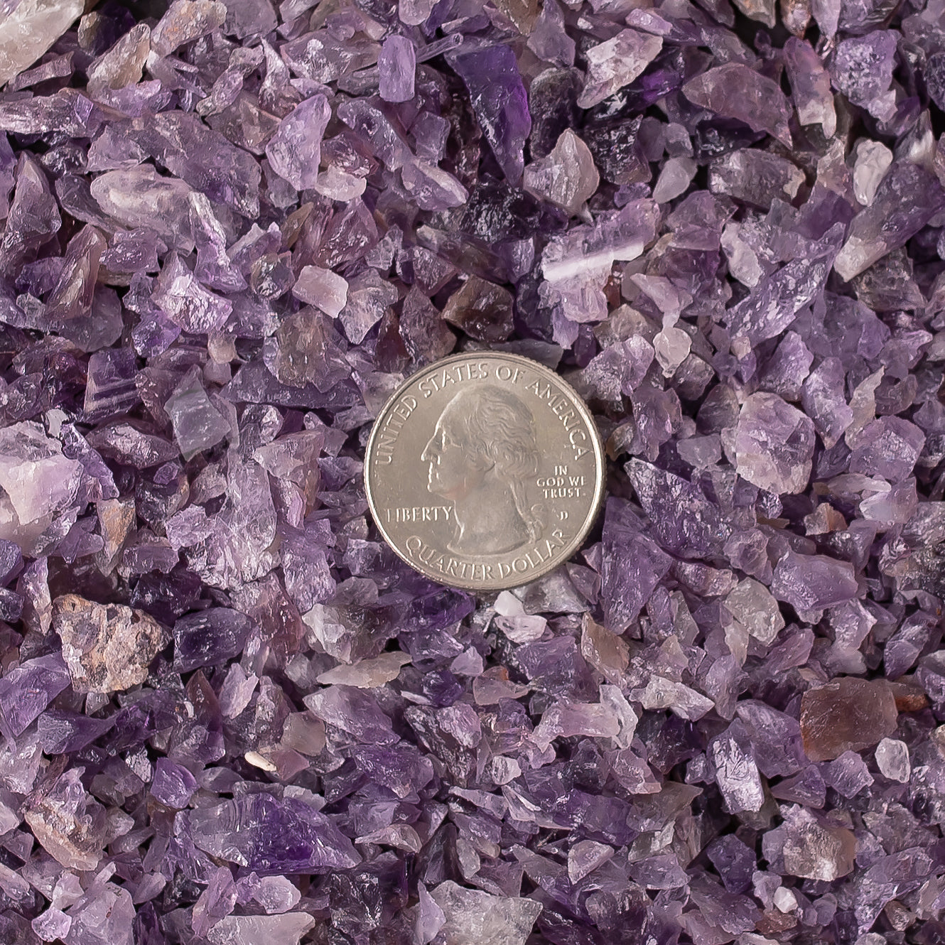 Rough Amethyst Crystal Mini Chips - Amethyst Crystal Points