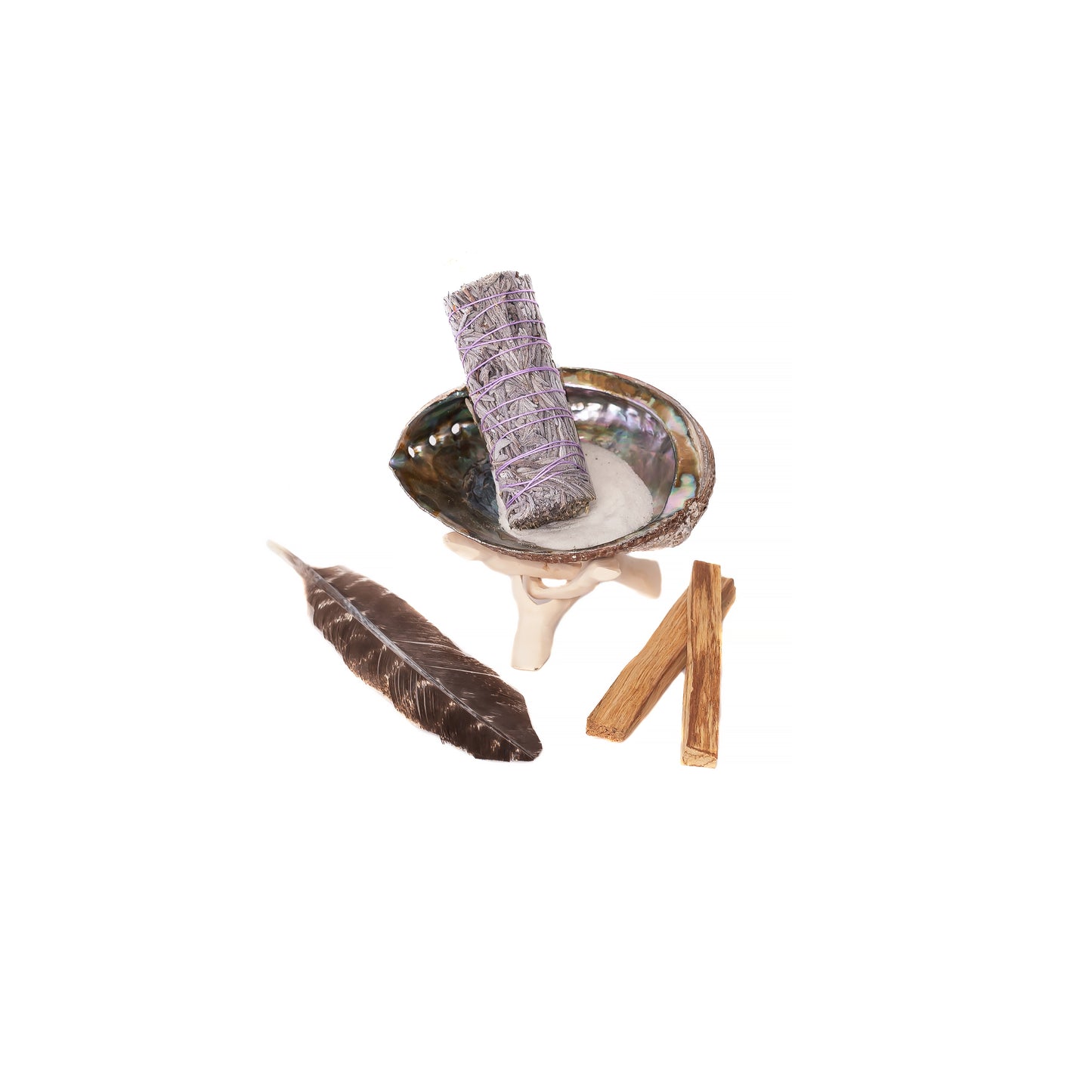 Lavender Leaf Wand, Palo Santo Wand Mini Cleansing Kit