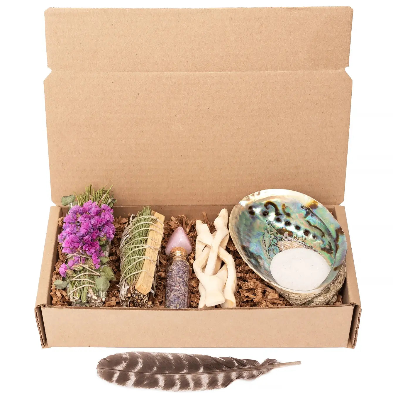 Tranquil Sage Floral Bundles, Lavender Buds, Rose Quartz Kit - MX