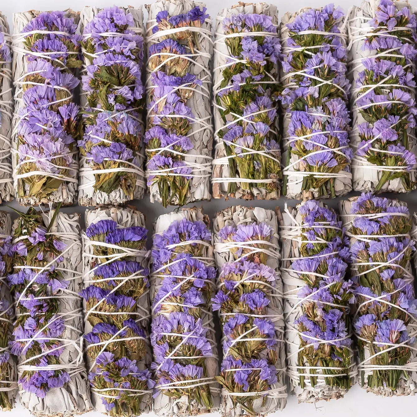 Lilac Statice, Sinuata, Floral Sage Wand