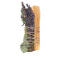 4" Sage Wand, Eucalyptus, Lavender, PaloSanto Wrapped Bundle
