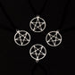 10pcs of Antique Silver Pentagram Charms for DIY Necklace, Bracelet Jewelry, Arts and Crafts