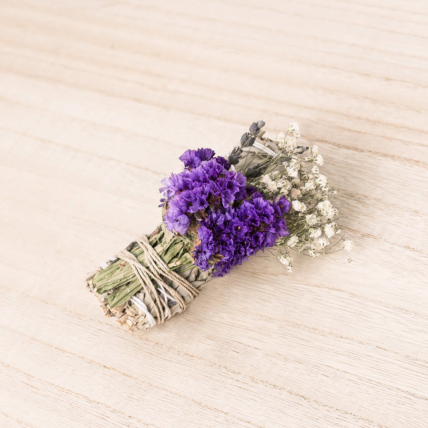 Floral Statice, Lavender, and Baby's Breath Sage Bundle