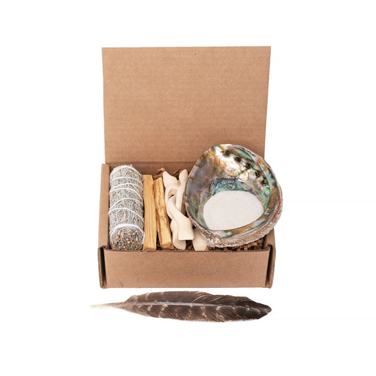 Blue Sage, Palo Santo Wand Mini Cleansing Kit