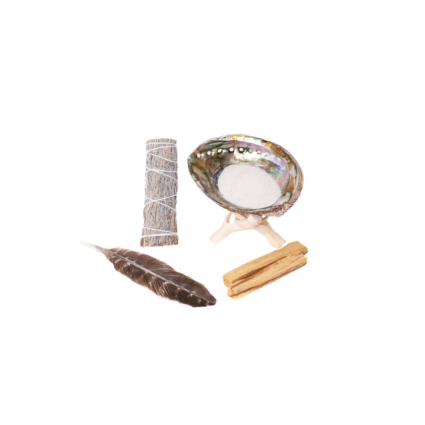 Blue Sage, Palo Santo Wand Mini Cleansing Kit