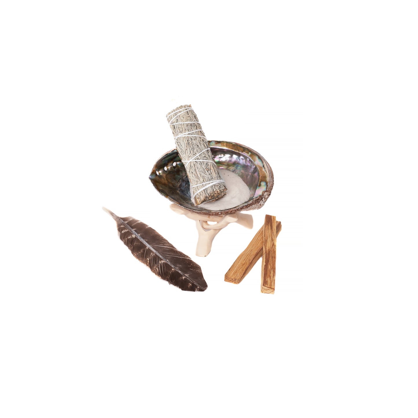 Blue Sage, Palo Santo Wand Mini Cleansing Kit