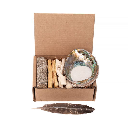 Common Sage Wand, Palo Santo Wand Mini Cleansing Kit