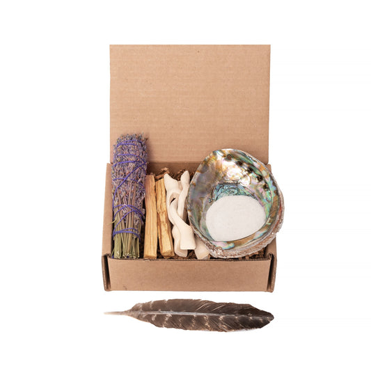 Lavender Herb Wand, Palo Santo Wand Mini Cleansing Kit