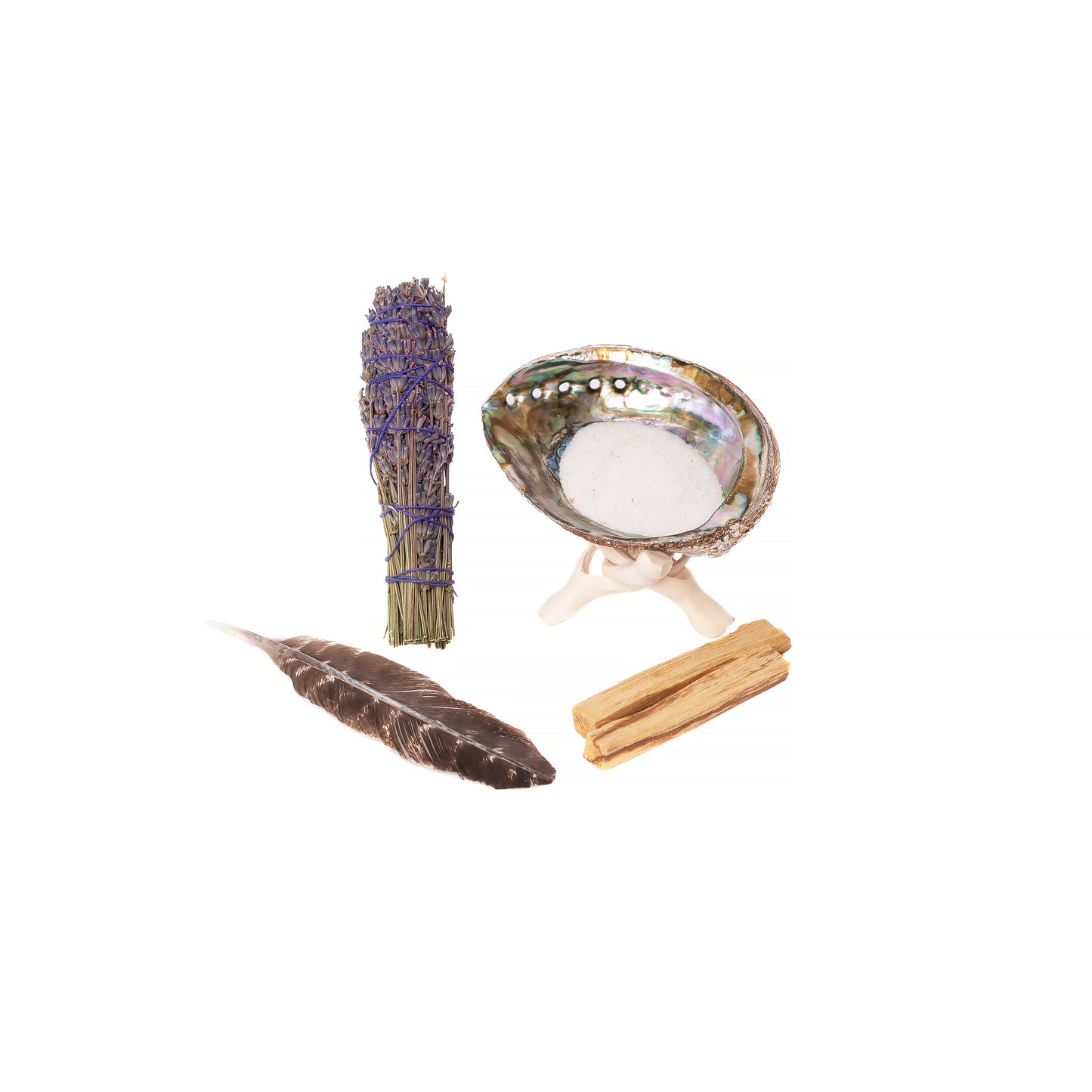 Lavender Herb Wand, Palo Santo Wand Mini Cleansing Kit