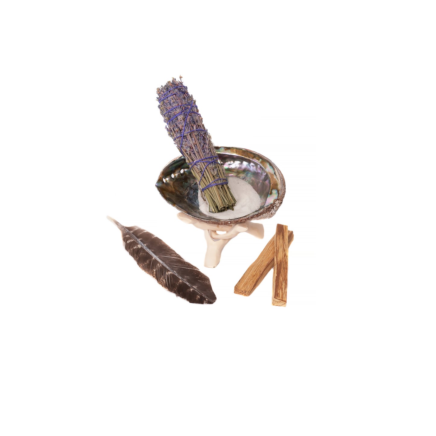 Lavender Herb Wand, Palo Santo Wand Mini Cleansing Kit