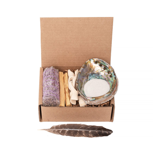 Lavender Leaf Wand, Palo Santo Wand Mini Cleansing Kit