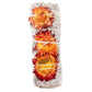 Sunset Flower, Orange Strawflower Floral Sage Wand