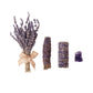 Triple Lavender Bundle Kit with Amethyst Cluster Set