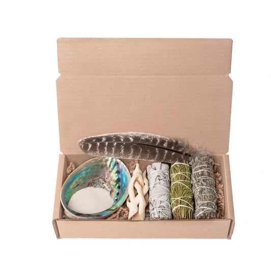 White Sage, Rosemary, and Common Sage Cleanse Kit One
