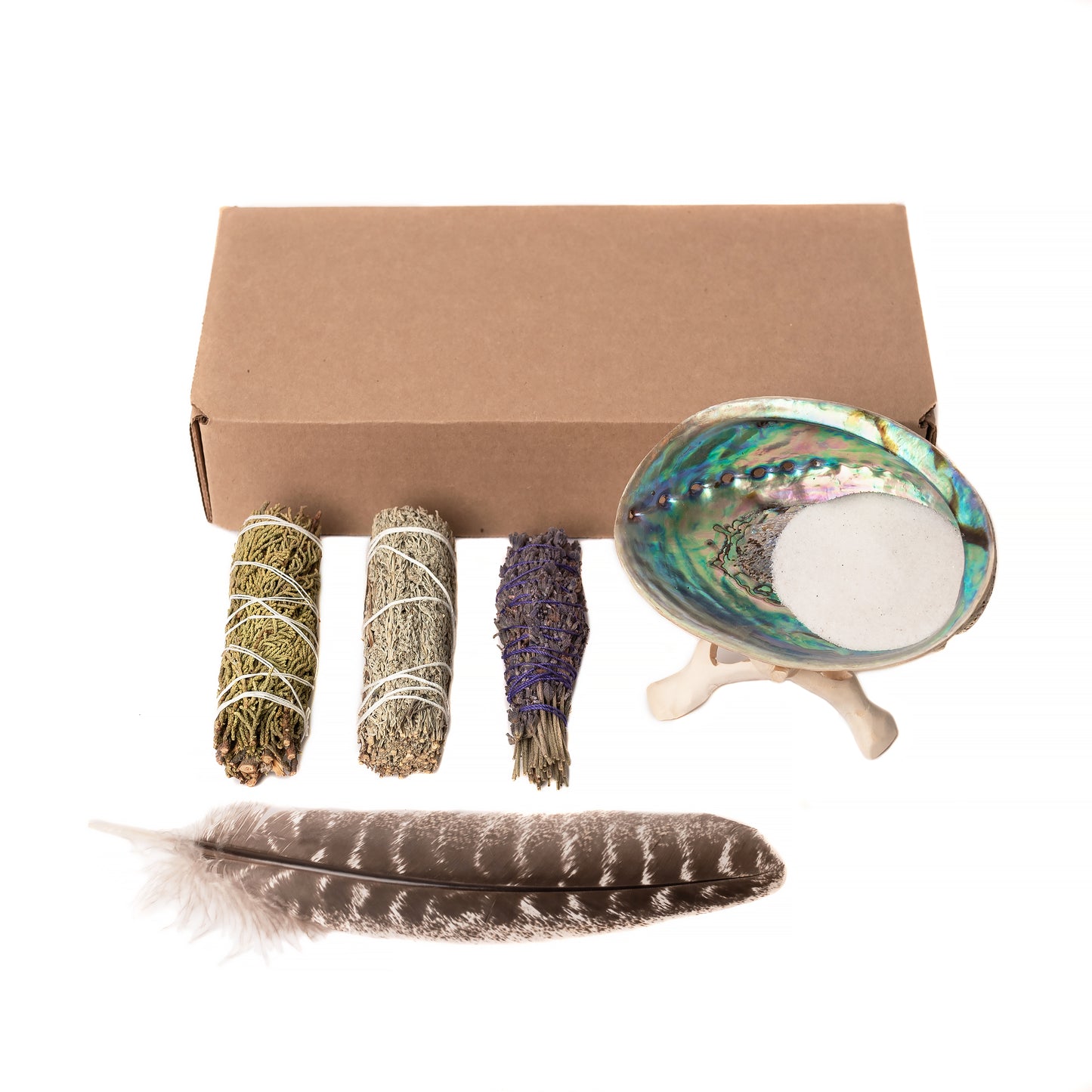 Blue Sage, Juniper, and Lavender Wand Cleanse Kit Three
