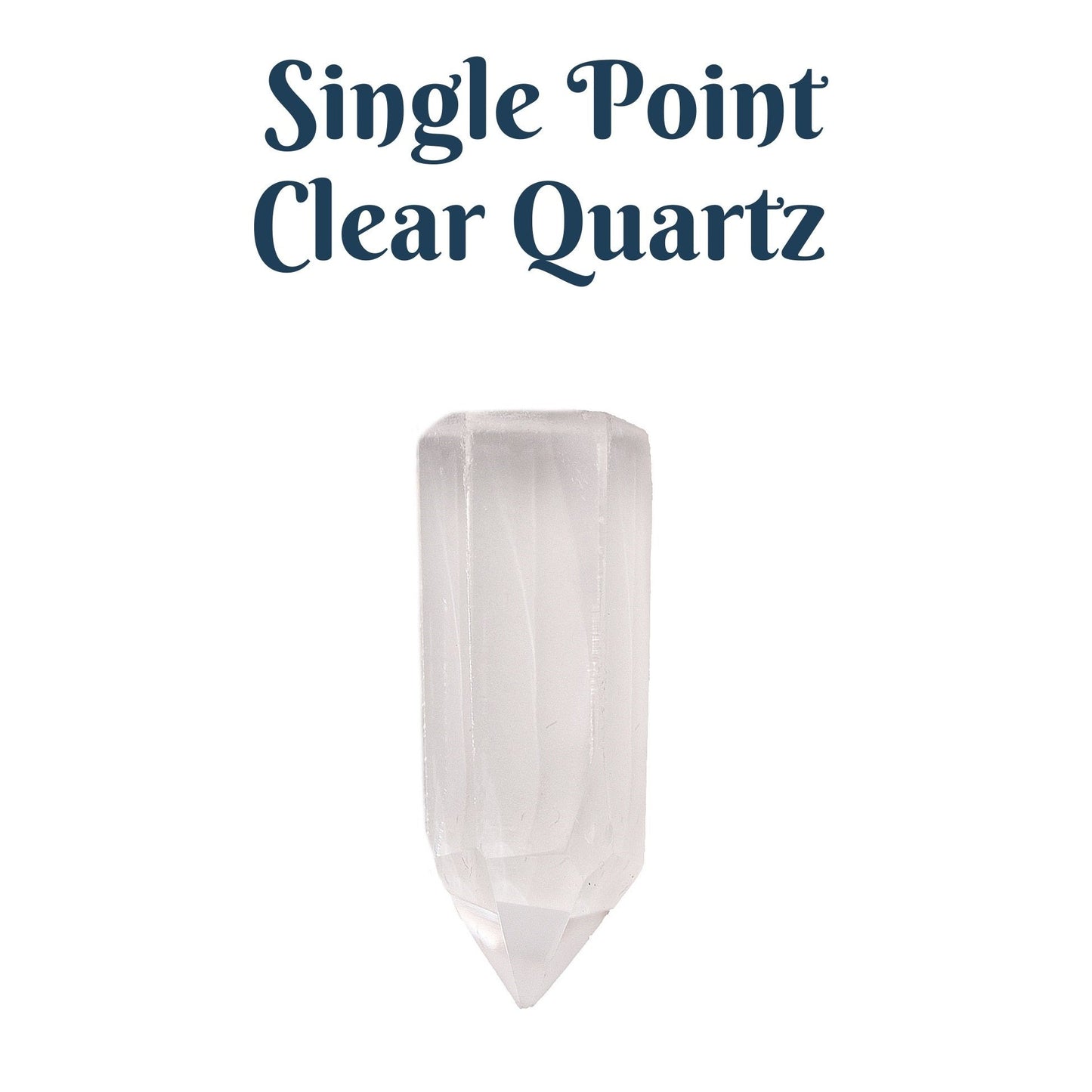 Clear Quartz Single Terminated Point Smooth Tower